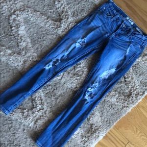 Women’s day trip skinny ankle length jeans